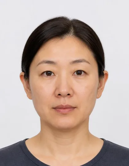 TOPIK Registration Photo: A suitable photo looks like this